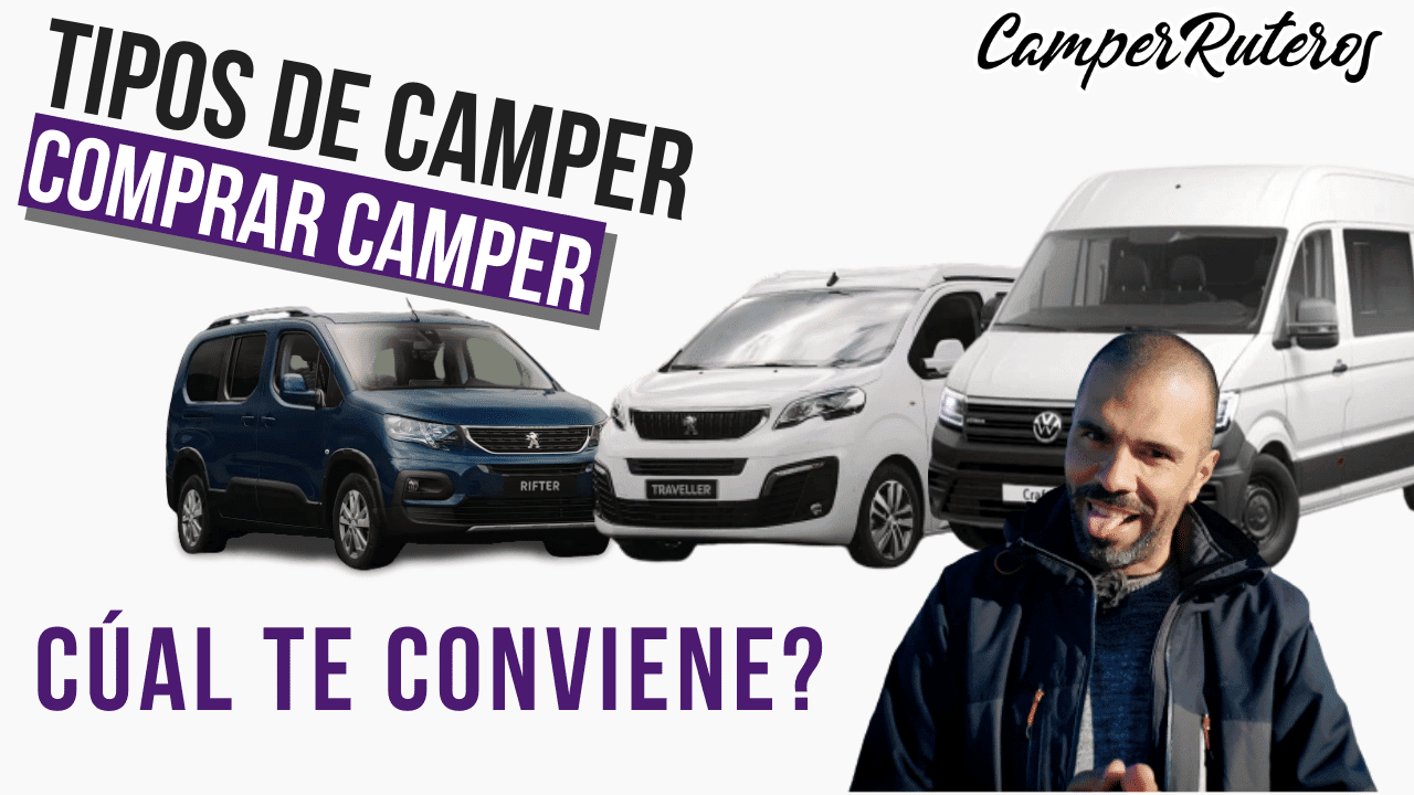 Comprar furgoneta CAMPER, tipos de camper
