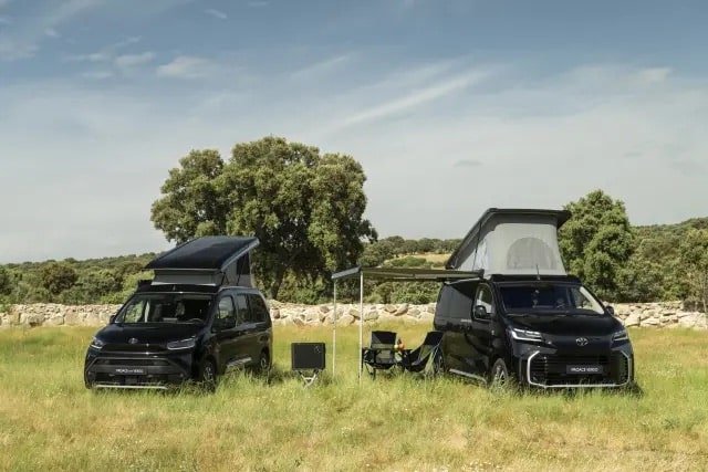 omparativa entre Toyota Proace Verso y City Verso MiniCamper 2025