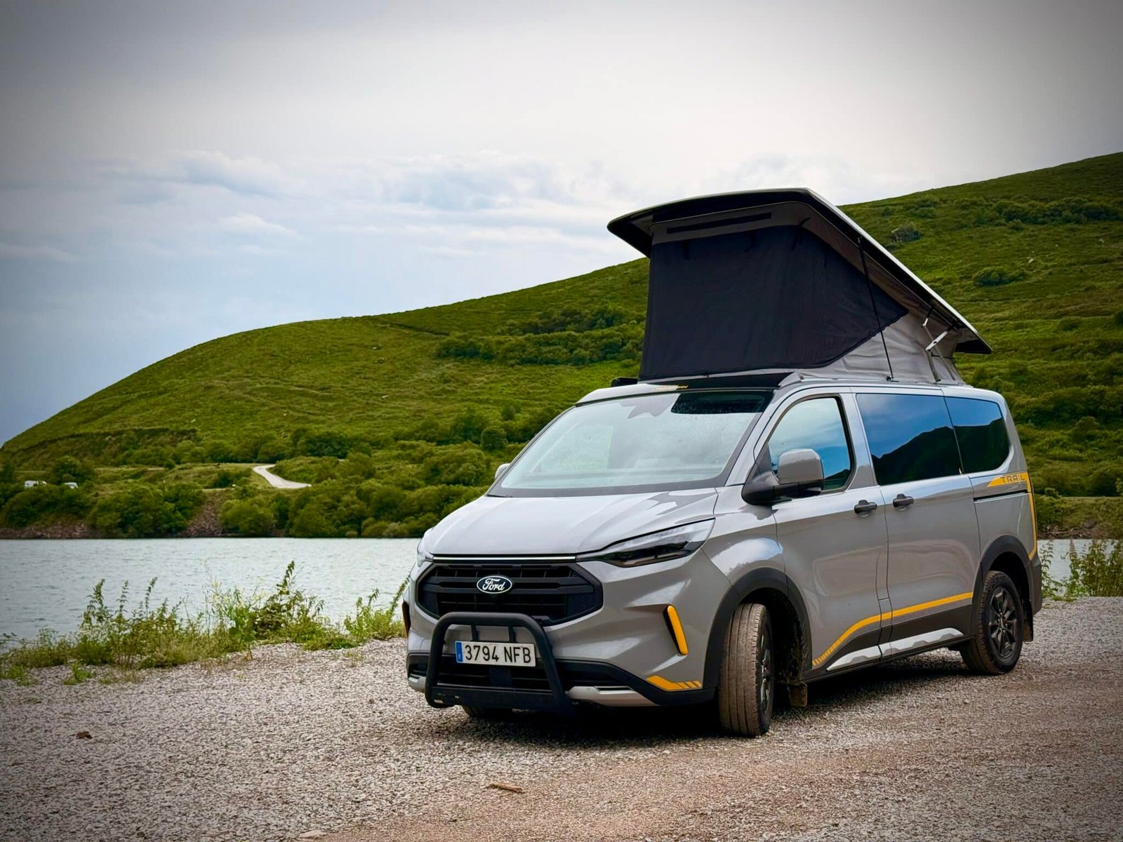 Ford Transit Custom AWD de Tinkervan: mi prueba con una bici XL dentro